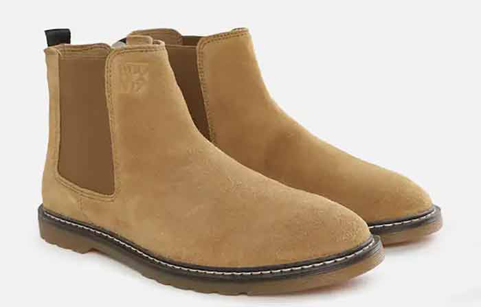 Woodland Men Suede Chelsea boots