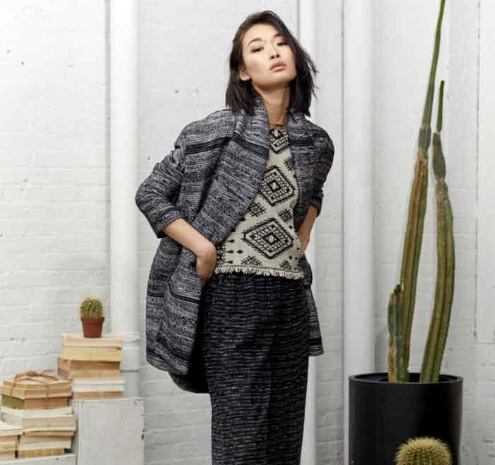 Wrap coats with Saree