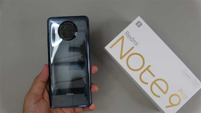Xiaomi note 9 Pro 5G